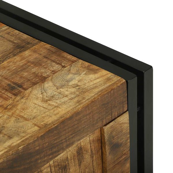 vidaXL Κουτί αποθήκευσης 50 x 50 x 50 cm ακατέργαστο ξύλο μάνγκο