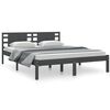 vidaXL &Pi;&lambda;&alpha;ί&sigma;&iota;&omicron; &Kappa;&rho;&epsilon;&beta;&alpha;&tau;&iota;&omicron;ύ &Gamma;&kappa;&rho;&iota; 150 x 200 &epsilon;&kappa;. &Mu;&alpha;&sigma;ί&phi; &Xi;ύ&lambda;&omicron; King Size