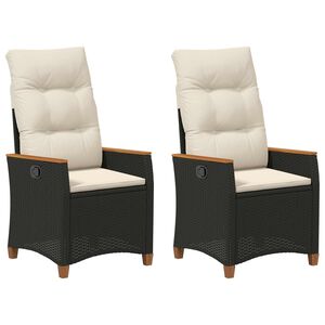 vidaXL &Alpha;&nu;&alpha;&kappa;&lambda;&iota;&nu;ό&mu;&epsilon;&nu;&eta; &kappa;&alpha;&rho;έ&kappa;&lambda;&alpha; &kappa;ή&pi;&omicron;&upsilon; &Mu;&alpha;ύ&rho;&omicron; &kappa;&alpha;&iota; &Kappa;&rho;έ&mu;&alpha; 64 x 57,5 x 112 &epsilon;&kappa;