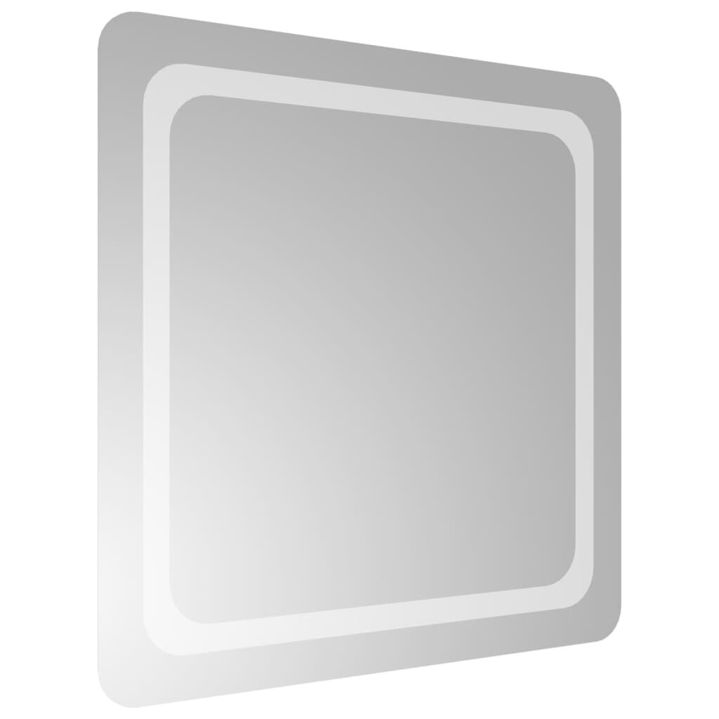 vidaXL Καθρέφτης Μπάνιου με LED 60x60 εκ.