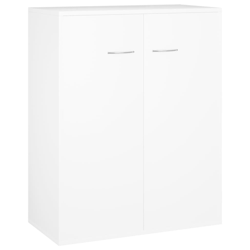 vidaXL Ντουλάπι Λευκό 60 x 30 x 75 εκ. από Επεξεργασμένο Ξύλο