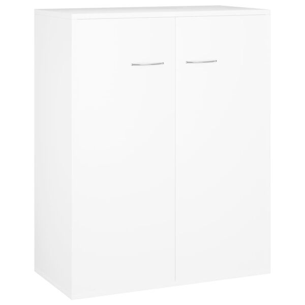 vidaXL Ντουλάπι Λευκό 60 x 30 x 75 εκ. από Επεξεργασμένο Ξύλο