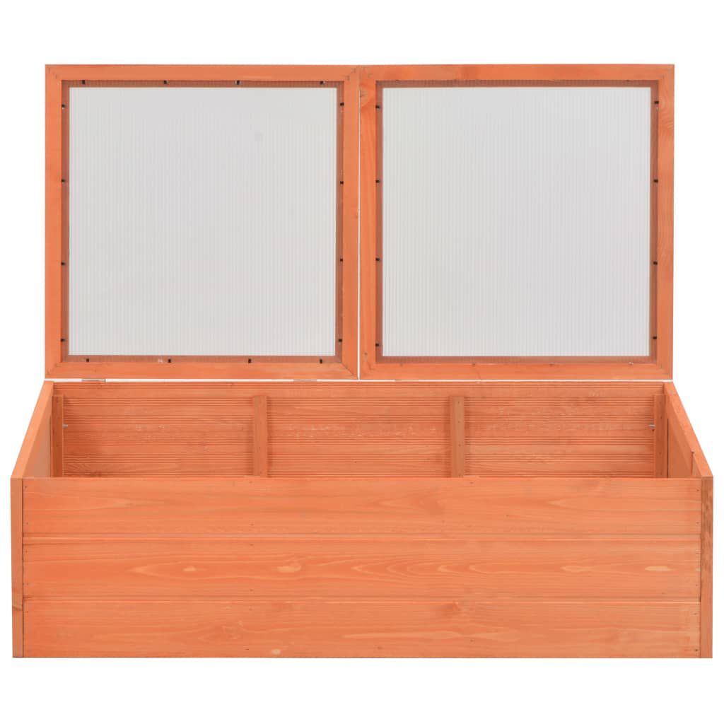 vidaXL Θερμοκήπιο 100x50x34 εκ. Ξύλινο