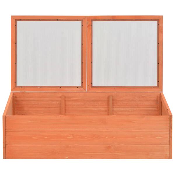 vidaXL Θερμοκήπιο 100x50x34 εκ. Ξύλινο