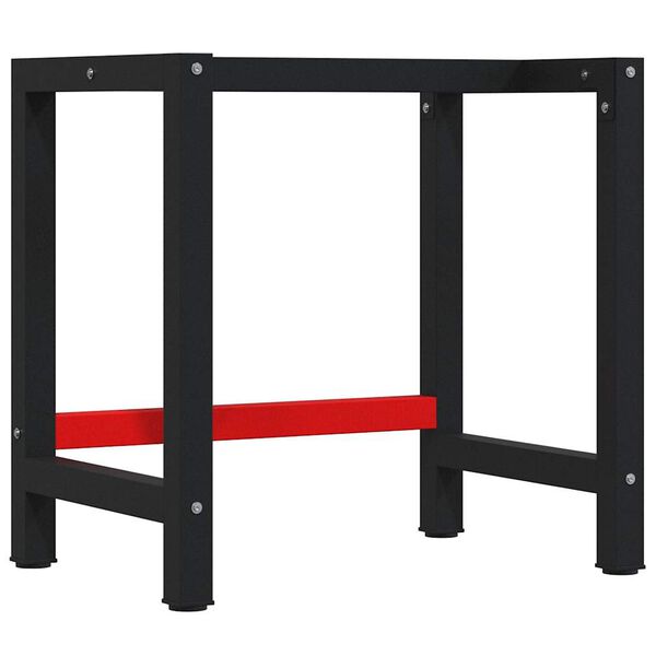 VidaXL Πάγκος Εργασίας 100x60x81,5 cm Μασίφ Ξύλο Δρυς