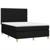 vidaXL &Kappa;&rho;&epsilon;&beta;ά&tau;&iota; Boxspring &mu;&epsilon; &Sigma;&tau;&rho;ώ&mu;&alpha; &Mu;&alpha;ύ&rho;&omicron; 140x200 &epsilon;&kappa;. &Upsilon;&phi;&alpha;&sigma;&mu;ά&tau;&iota;&nu;&omicron;