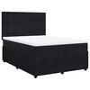 vidaXL &Kappa;&rho;&epsilon;&beta;ά&tau;&iota; Boxspring &mu;&epsilon; &Sigma;&tau;&rho;ώ&mu;&alpha; &Mu;&alpha;ύ&rho;&omicron; 140x190 &epsilon;&kappa;. &Beta;&epsilon;&lambda;&omicron;ύ&delta;&iota;&nu;&omicron;