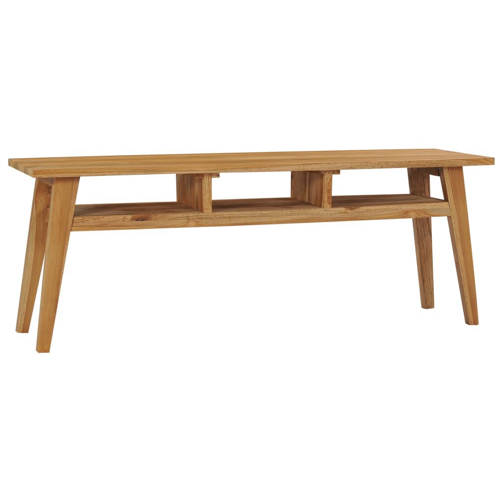 vidaXL Έπιπλο Τηλεόρασης 120 x 35 x 45 εκ. από Μασίφ Ξύλο Teak