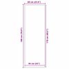 vidaXL &Chi;&alpha;&lambda;ά&kappa;&iota; &Epsilon;&xi;ώ&pi;&omicron;&rho;&tau;&alpha;&sigmaf; &Mu;&alpha;ύ&rho;&omicron; 60 x 180 cm &Pi;&omicron;&lambda;&upsilon;&pi;&rho;&omicron;&pi;&upsilon;&lambda;έ&nu;&iota;&omicron;