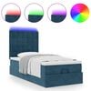 vidaXL &Omicron;&theta;&omega;&mu;&alpha;&nu;&iota;&kappa;ό &kappa;&rho;&epsilon;&beta;ά&tau;&iota; &mu;&epsilon; &sigma;&tau;&rho;ώ&mu;&alpha;&tau;&alpha; & LEDs &Sigma;&kappa;&omicron;ύ&rho;&omicron; &mu;&pi;&lambda;&epsilon; &Beta;&epsilon;&lambda;&omicron;ύ&delta;&omicron;
