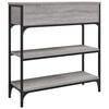 vidaXL Τραπέζι Κονσόλα Γκρι Sonoma 72,5x25x75 εκ. Επεξεργασμένο Ξύλο