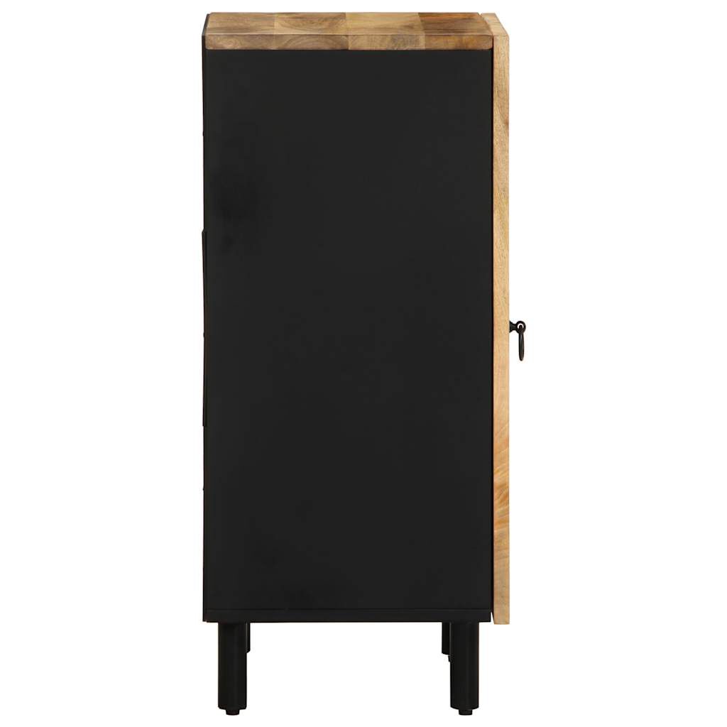 vidaXL Μπουφές 40x33,5x75 εκ. από Μασίφ Ακατέργαστο Ξύλο Μάνγκο