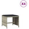 vidaXL &Sigma;&kappa;&alpha;&mu;&pi;ό &Kappa;ή&pi;&omicron;&upsilon; 4 &tau;&epsilon;&mu;. &Alpha;&nu;. &Gamma;&kappa;&rho;&iota; 40x40x35 &epsilon;&kappa;. &Sigma;&upsilon;&nu;&theta;. &Rho;&alpha;&tau;ά&nu; &Mu;&alpha;&xi;&iota;&lambda;ά&rho;&iota;&alpha;
