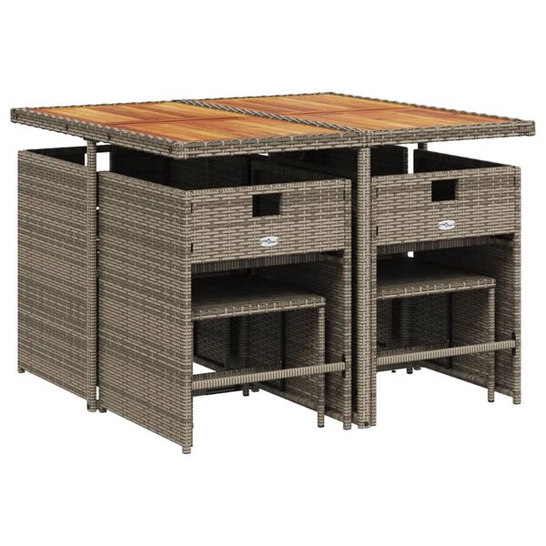 vidaXL &Sigma;&epsilon;&tau; &Tau;&rho;&alpha;&pi;&epsilon;&zeta;&alpha;&rho;ί&alpha;&sigmaf; &Kappa;ή&pi;&omicron;&upsilon; 9 &tau;&epsilon;&mu;. &Gamma;&kappa;&rho;&iota; &Sigma;&upsilon;&nu;&theta;. &Rho;&alpha;&tau;ά&nu; &mu;&epsilon; &Mu;&alpha;&xi;&iota;&lambda;ά&rho;&iota;&alpha;