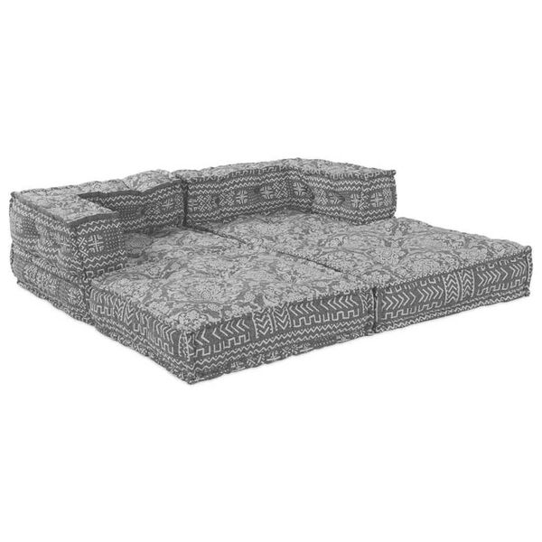 vidaXL Μαξιλάρι 2 pcs Ανοιχτό γκρι 70 x 70 x 54 εκ Πολυεστέρας