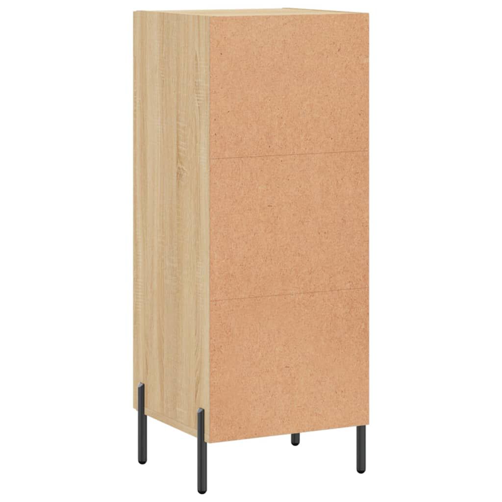 vidaXL Ντουλάπι Sonoma Δρυς 34,5x34x90 εκ. από Επεξεργασμένο Ξύλο