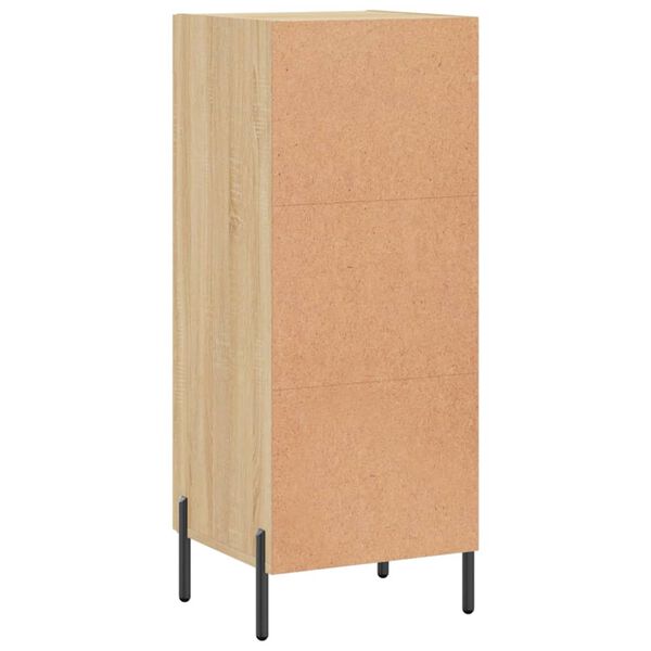 vidaXL Ντουλάπι Sonoma Δρυς 34,5x34x90 εκ. από Επεξεργασμένο Ξύλο