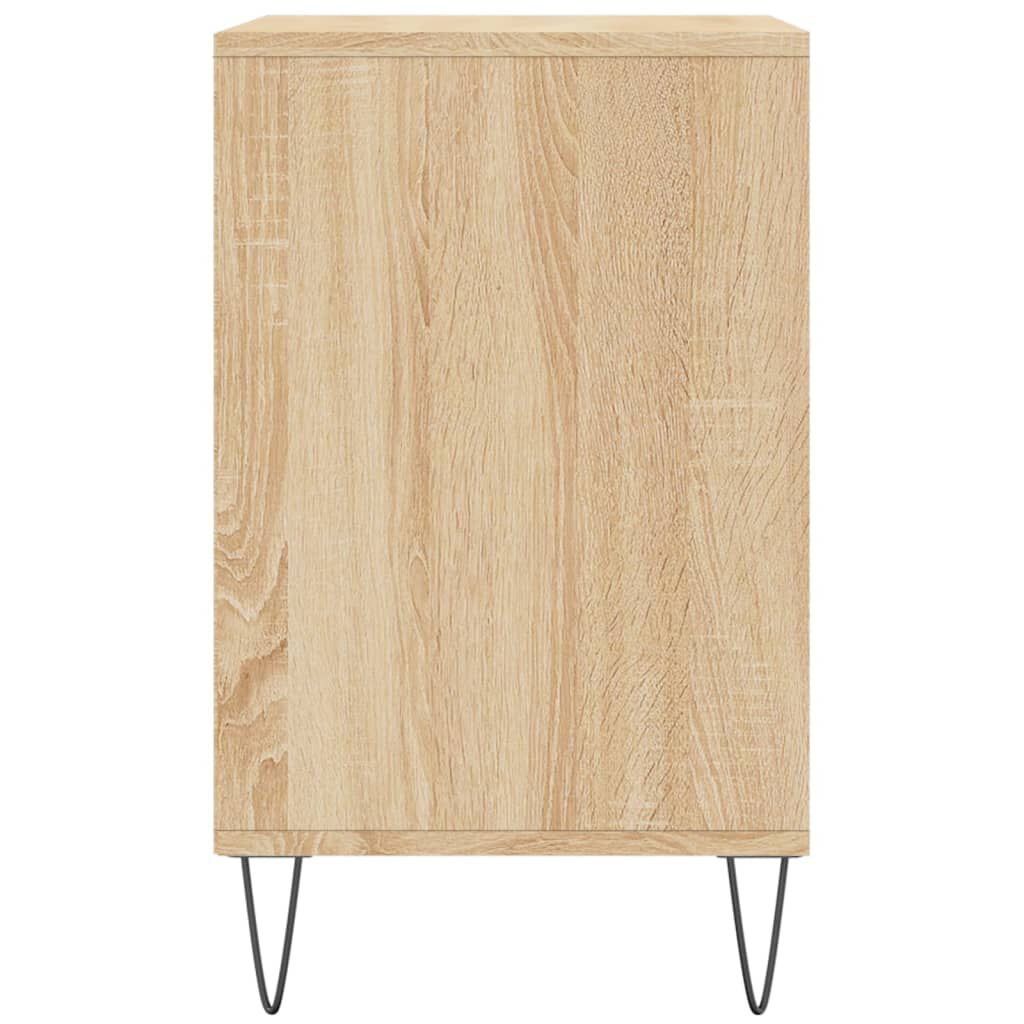 vidaXL Παπουτσοθήκη Sonoma Δρυς 102x36x60 εκ. από Επεξεργασμένο Ξύλο