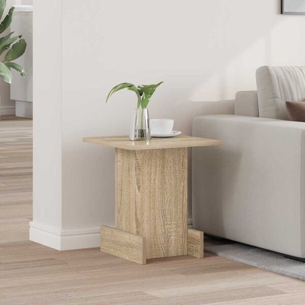 vidaXL End Table &Delta;&rho;ύ&sigmaf; Sonoma 35,5 x 35 x 40 &epsilon;&kappa; &Epsilon;&pi;&epsilon;&xi;&epsilon;&rho;&gamma;&alpha;&sigma;&mu;έ&nu;&omicron; &xi;ύ&lambda;&omicron;
