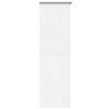 vidaXL Ντουλάπα BODO Λευκή 99x53,5x173 εκ. από Μασίφ Ξύλο Πεύκου