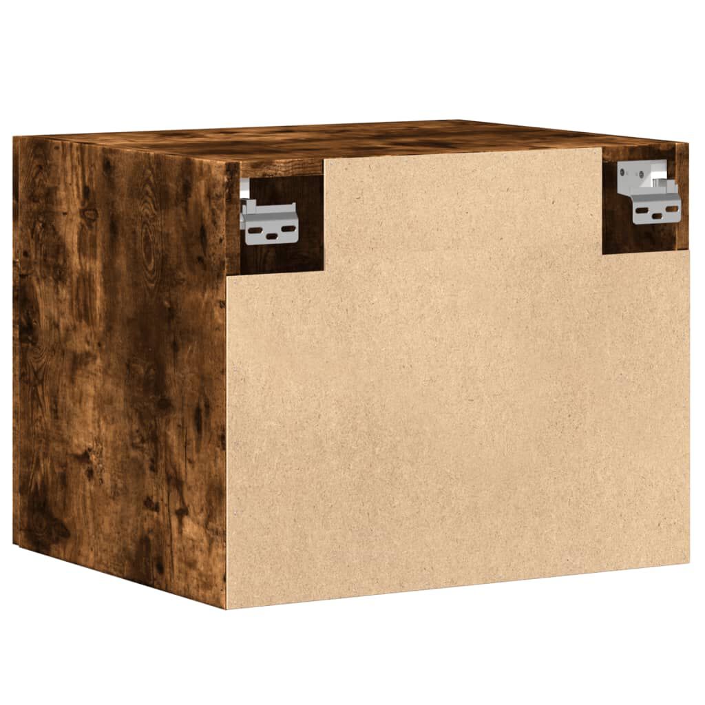 vidaXL Ντουλάπι Τοίχου Καπνιστή Δρυς 50x42,5x40 εκ. Επεξεργασμένο Ξύλο