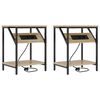 vidaXL &Kappa;&omicron;&mu;&omicron;&delta;ί&nu;&omicron; 2 &tau;&mu;&chi;. &Delta;&rho;ύ&sigmaf; Sonoma 38 x 30 x 48 &epsilon;&kappa;. &Epsilon;&pi;&epsilon;&xi;&epsilon;&rho;&gamma;&alpha;&sigma;&mu;έ&nu;&omicron; &Xi;ύ&lambda;&omicron;