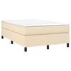 vidaXL &Kappa;&rho;&epsilon;&beta;ά&tau;&iota; Boxspring &mu;&epsilon; &Sigma;&tau;&rho;ώ&mu;&alpha; &Kappa;&rho;&epsilon;&mu; 120x200 &epsilon;&kappa;. &Upsilon;&phi;&alpha;&sigma;&mu;ά&tau;&iota;&nu;&omicron;