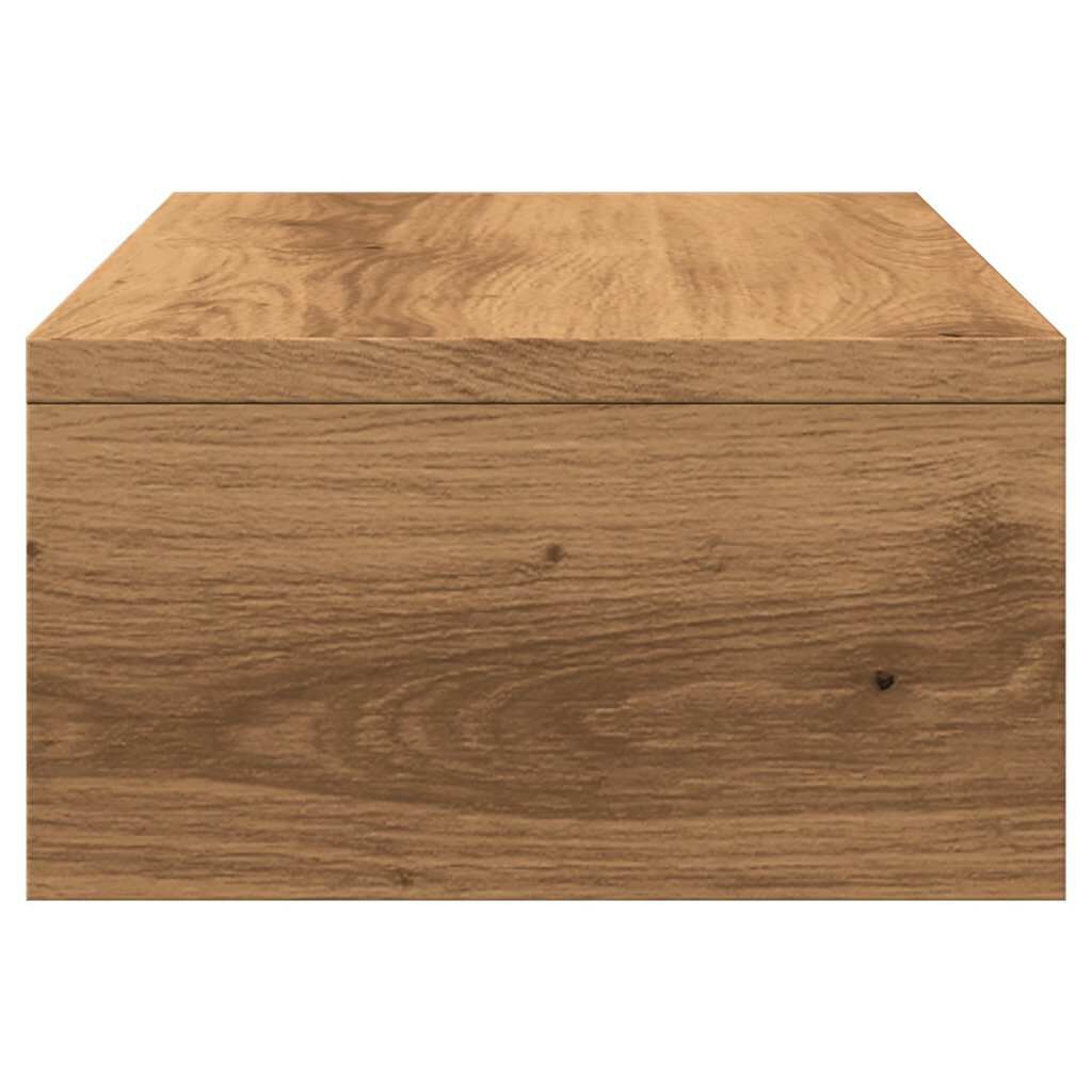 Βάση οθόνης vidaXL Artisan Oak 42x24x13 cm Κατασκευασμένο ξύλο
