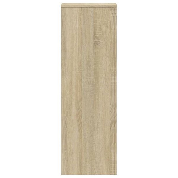 vidaXL Βάσεις Φυτών Sonoma Δρυς 33x33x100εκ. Επεξεργασμένο Ξύλο