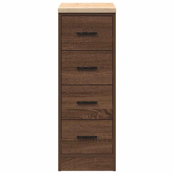 vidaXL ντουλάπι αποθήκευσης γκαράζ 30x51x85 εκ μασίφ ξύλο πεύκο
