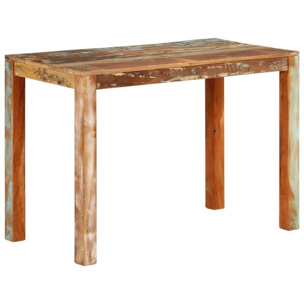 vidaXL Τραπεζαρία 110 x 55 x 76 εκ. από Μασίφ Ανακυκλωμένο Ξύλο