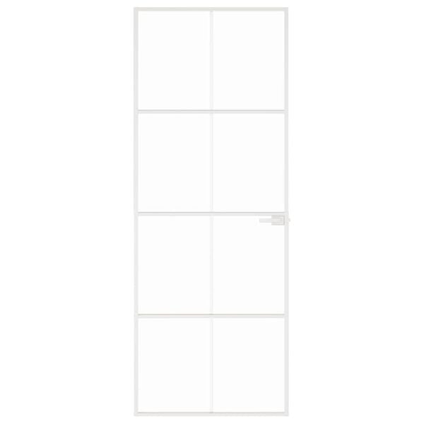 vidaXL &Epsilon;&sigma;&omega;&tau;&epsilon;&rho;&iota;&kappa;ή &Pi;ό&rho;&tau;&alpha; &Lambda;&epsilon;&upsilon;&kappa;ή 76x201,5 &epsilon;&kappa;. &Psi;&eta;&mu;έ&nu;&omicron; &Gamma;&upsilon;&alpha;&lambda;ί&&Lambda;&epsilon;&pi;&tau;ό &Alpha;&lambda;&omicron;&upsilon;&mu;ί&nu;&iota;&omicron;