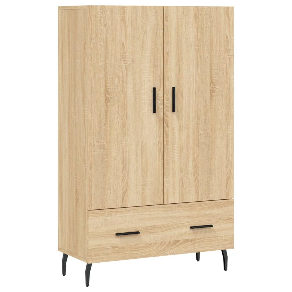 vidaXL Ντουλάπα Sonoma Δρυς 69,5 x 31 x 115 εκ. από Επεξεργασμένο Ξύλο