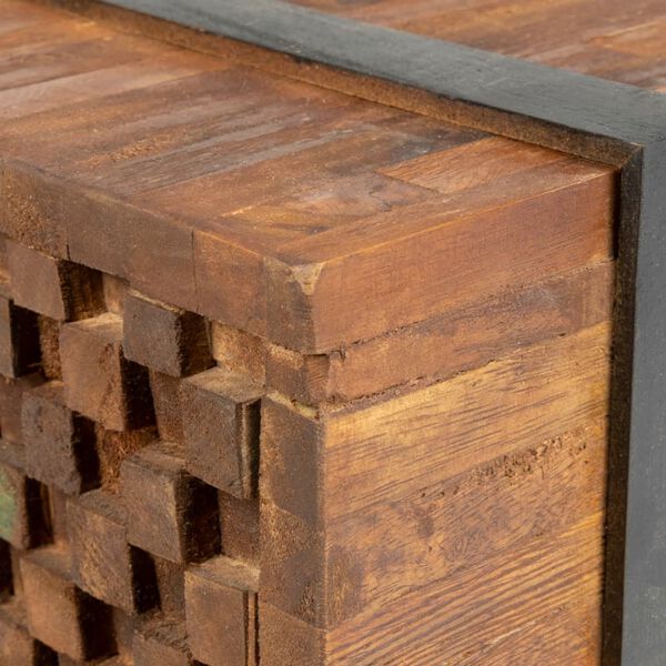 vidaXL Τραπεζάκι Σαλονιού 110 x 45 x 38 εκ. από Μασίφ Ξύλο Teak