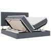 vidaXL &Kappa;&rho;&epsilon;&beta;ά&tau;&iota; &mu;&epsilon; LED &tau;&alpha;&iota;&nu;ί&epsilon;&sigmaf; &phi;&omega;&tau;ό&sigmaf; &Sigma;&kappa;&omicron;ύ&rho;&omicron; &Gamma;&kappa;&rho;&iota; 180 x 200 cm &Beta;&epsilon;&lambda;&omicron;ύ&delta;&omicron;