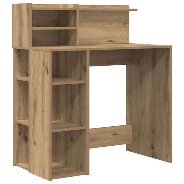 vidaXL Γραφείο Artisan Oak 90 x 48 x 101,5 εκ. Επεξεργασμένο ξύλο
