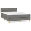 vidaXL &Kappa;&rho;&epsilon;&beta;ά&tau;&iota; Boxspring &mu;&epsilon; &Sigma;&tau;&rho;ώ&mu;&alpha; &Sigma;&kappa;&omicron;ύ&rho;&omicron; &Gamma;&kappa;&rho;&iota; 140x190 &epsilon;&kappa;. &Upsilon;&phi;&alpha;&sigma;&mu;ά&tau;&iota;&nu;&omicron;