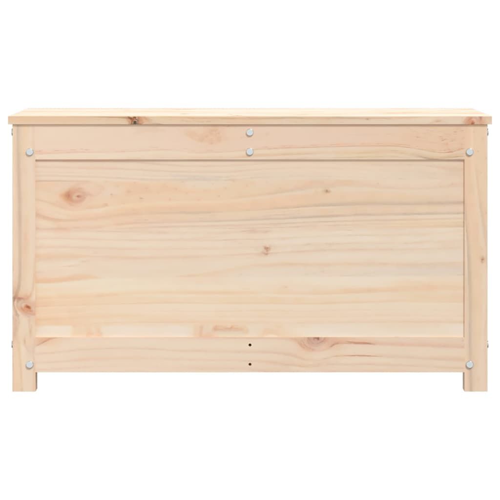 vidaXL Κουτί Αποθήκευσης 80 x 40 x 45,5 εκ από Μασίφ Ξύλο Πεύκου
