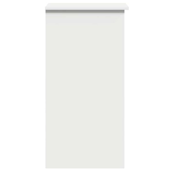 Γραφείο vidaXL με ράφια Λευκό 84x40x78 cm Κατασκευασμένο ξύλο
