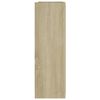 vidaXL Καθρέφτης Μπάνιου Sonoma Δρυς 62,5x20,5x64 εκ. από Επεξ. Ξύλο
