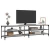 vidaXL Έπιπλο Τηλεόρασης Γκρι Sonoma 200x30x50 εκ. Επεξ. Ξύλο