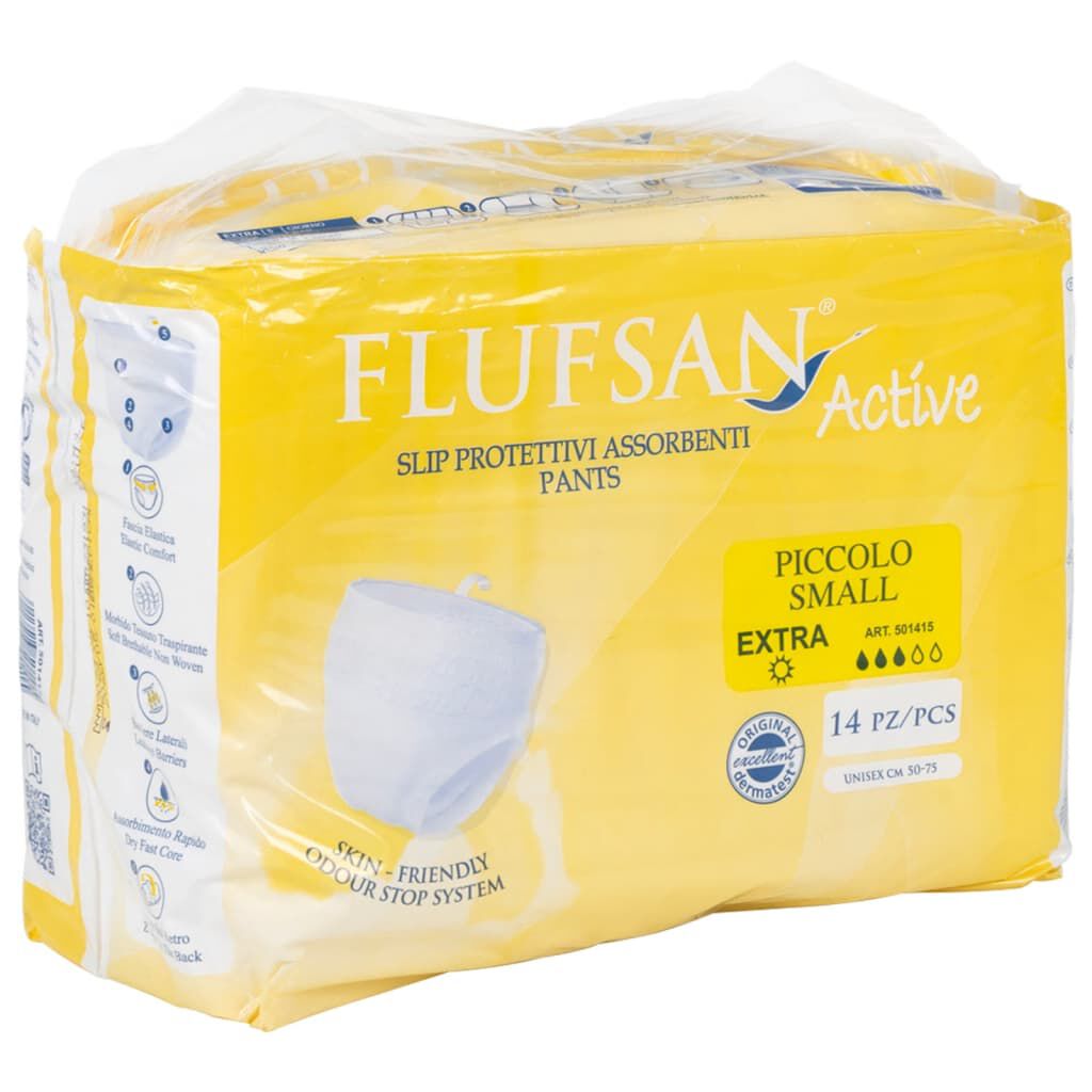 Flufsan Πάνες Ακράτειας για Ενήλικες 14 Τεμ. Μέγεθος S