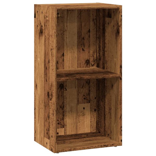 vidaXL Βιβλιοθήκη Όψη Παλαιού Ξύλου 40x30x77 εκ. Επεξεργασμένο Ξύλο
