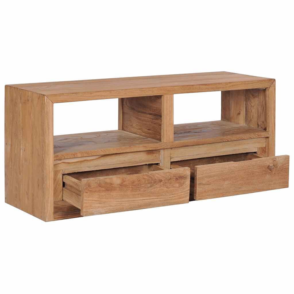 vidaXL Έπιπλο Τηλεόρασης 90 x 30 x 40 εκ. από Μασίφ Ξύλο Teak