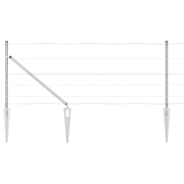 vidaXL &Sigma;&tau;ύ&lambda;&omicron;&sigmaf; &Pi;&epsilon;&rho;&iota;&phi;&rho;ά&xi;&epsilon;&omega;&nu; &Gamma;&alpha;&lambda;&beta;&alpha;&nu;&iota;&sigma;&mu;έ&nu;&omicron; 100 x 0,8 &mu; &Alpha;&tau;&sigma;ά&lambda;&iota;