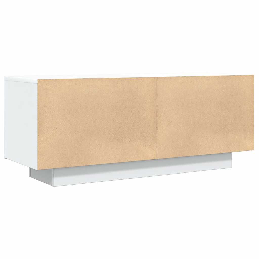 vidaXL Έπιπλο Τηλεόρασης Λευκό 100 x 35 x 40 εκ. Επεξ. Ξύλο