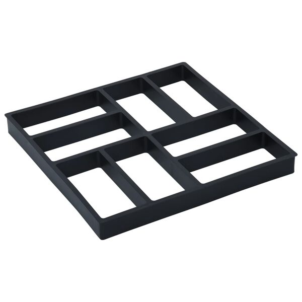 vidaXL Καλούπια για Μονοπάτι Κήπου 2 τεμ. 40 x 40 x 4 εκ. Πλαστικά