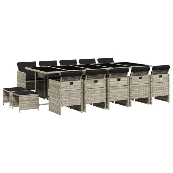 vidaXL &Sigma;&epsilon;&tau; &Tau;&rho;&alpha;&pi;&epsilon;&zeta;&alpha;&rho;ί&alpha;&sigmaf; &Kappa;ή&pi;&omicron;&upsilon; 15 &tau;&epsilon;&mu;. &Alpha;&nu;. &Gamma;&kappa;&rho;&iota; &Sigma;&upsilon;&nu;&theta;. &Rho;&alpha;&tau;ά&nu; &mu;&epsilon; &Mu;&alpha;&xi;&iota;&lambda;ά&rho;&iota;&alpha;