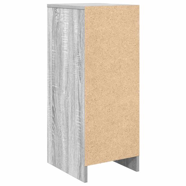 vidaXL Παπουτσοθήκη Γκρι Sonoma 29,5x34x76 εκ. Επεξεργασμένο Ξύλο