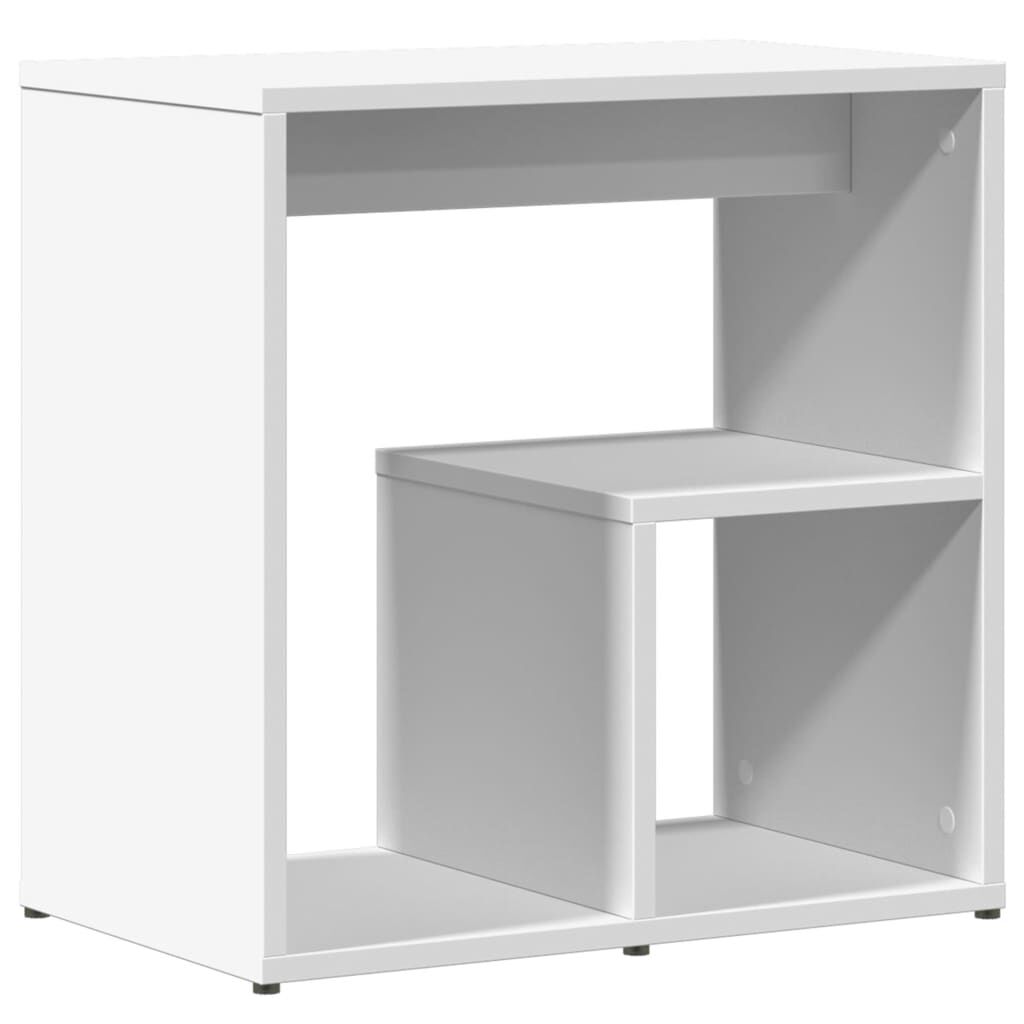 vidaXL Τραπέζια Βοηθητικά 2 τεμ. Λευκά 50x30x50 εκ. Επεξεργασμένο Ξύλο